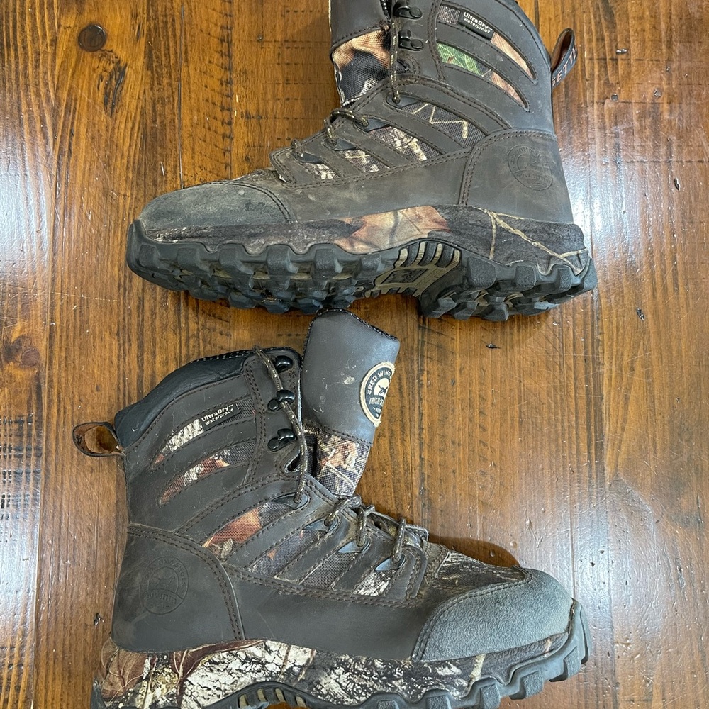 Irish Setter by Red Wing LadyHawk 3887 Camo Hunting Boot Size 6M